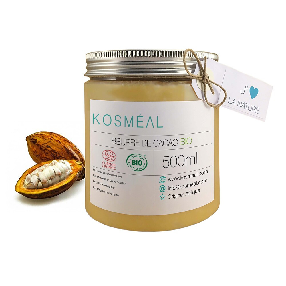 Beurre de Cacao Bio - 120 ml - GENNA - Natureo Shop